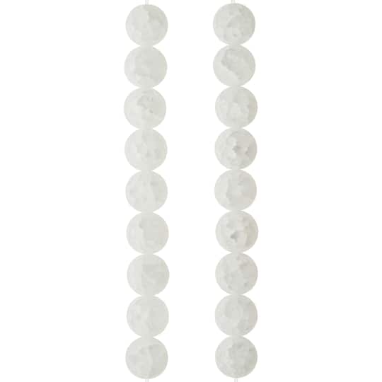 White Quartz Round Beads, 10mm by Bead Landing™